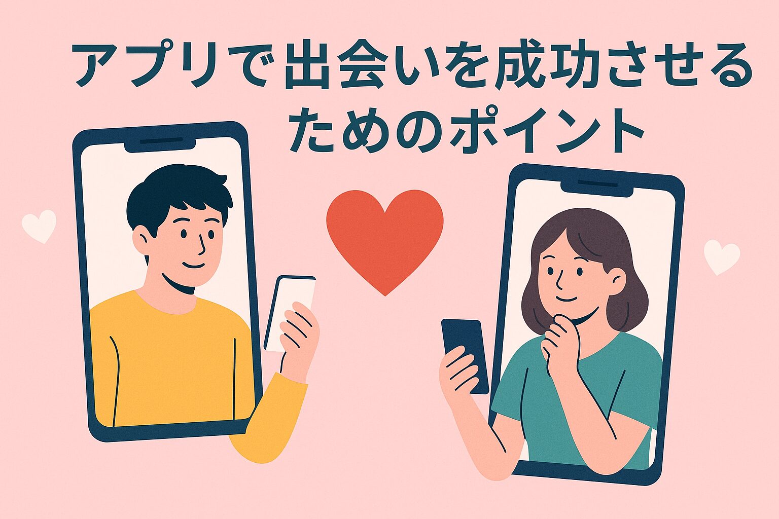 アプリで出会いを成功させるためのポイント