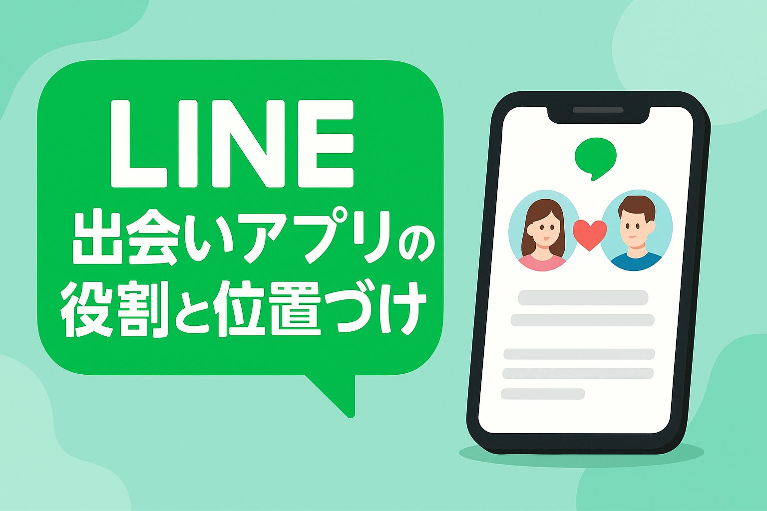 LINE-出会いアプリの役割と位置づけ