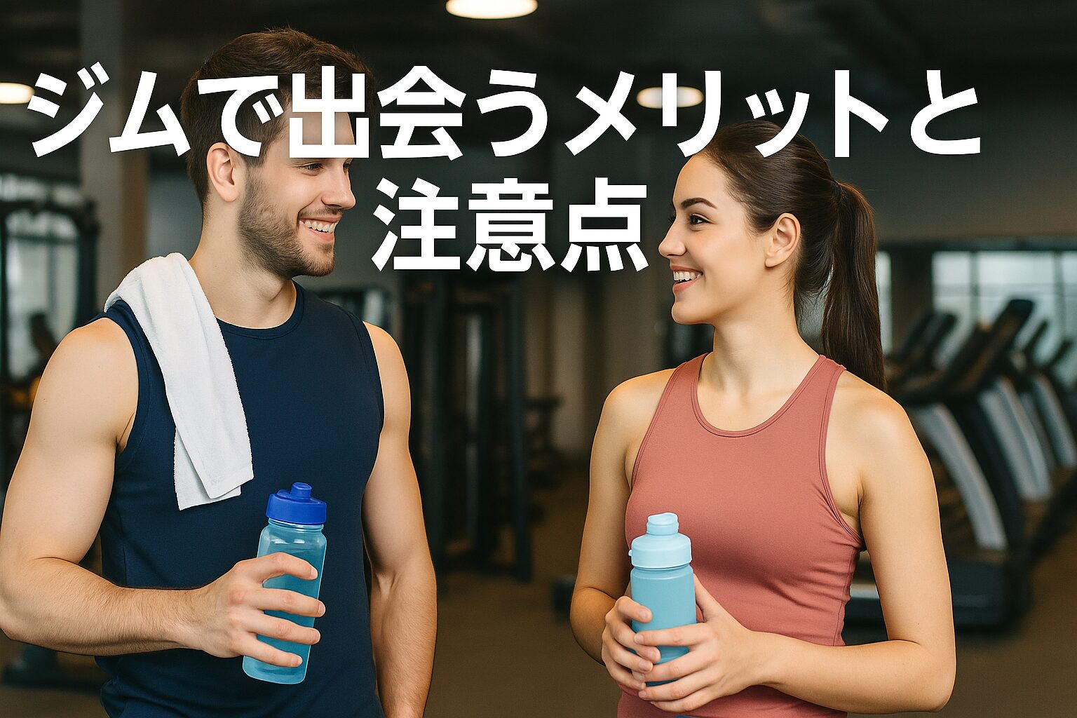 ジムで出会うメリットと注意点