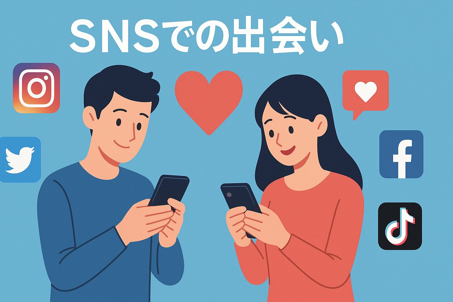 SNSでの出会い