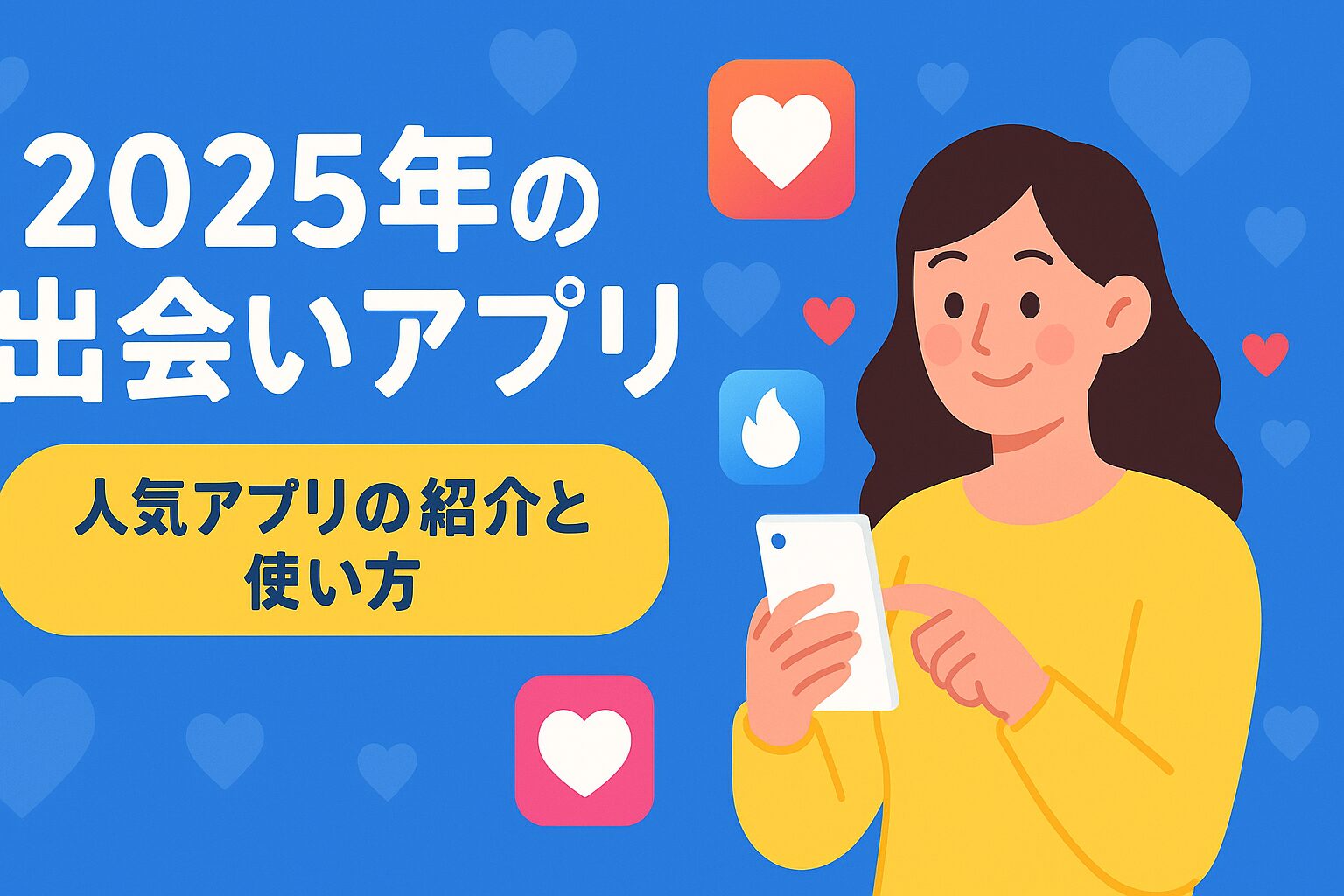 2025年の出会いアプリ（人気アプリの紹介と使い方）