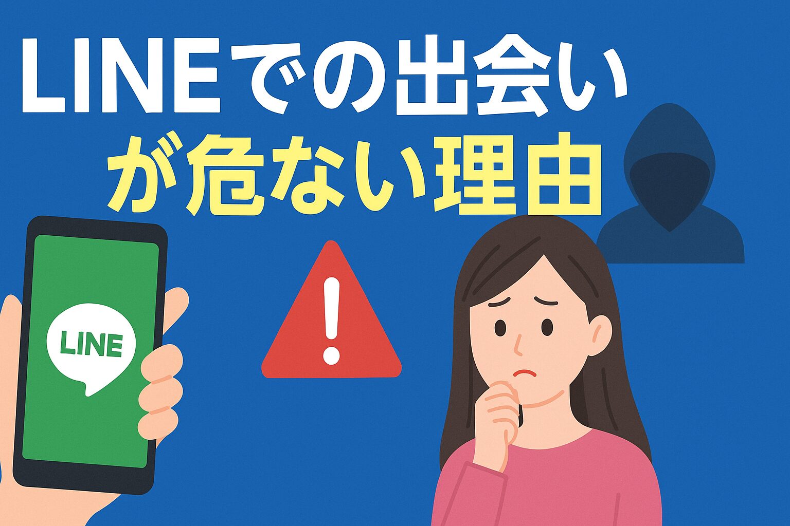 LINEでの出会いが危ない理由
