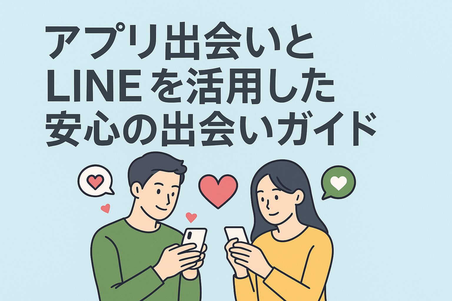 アプリ出会いとLINEを活用した安心の出会いガイド