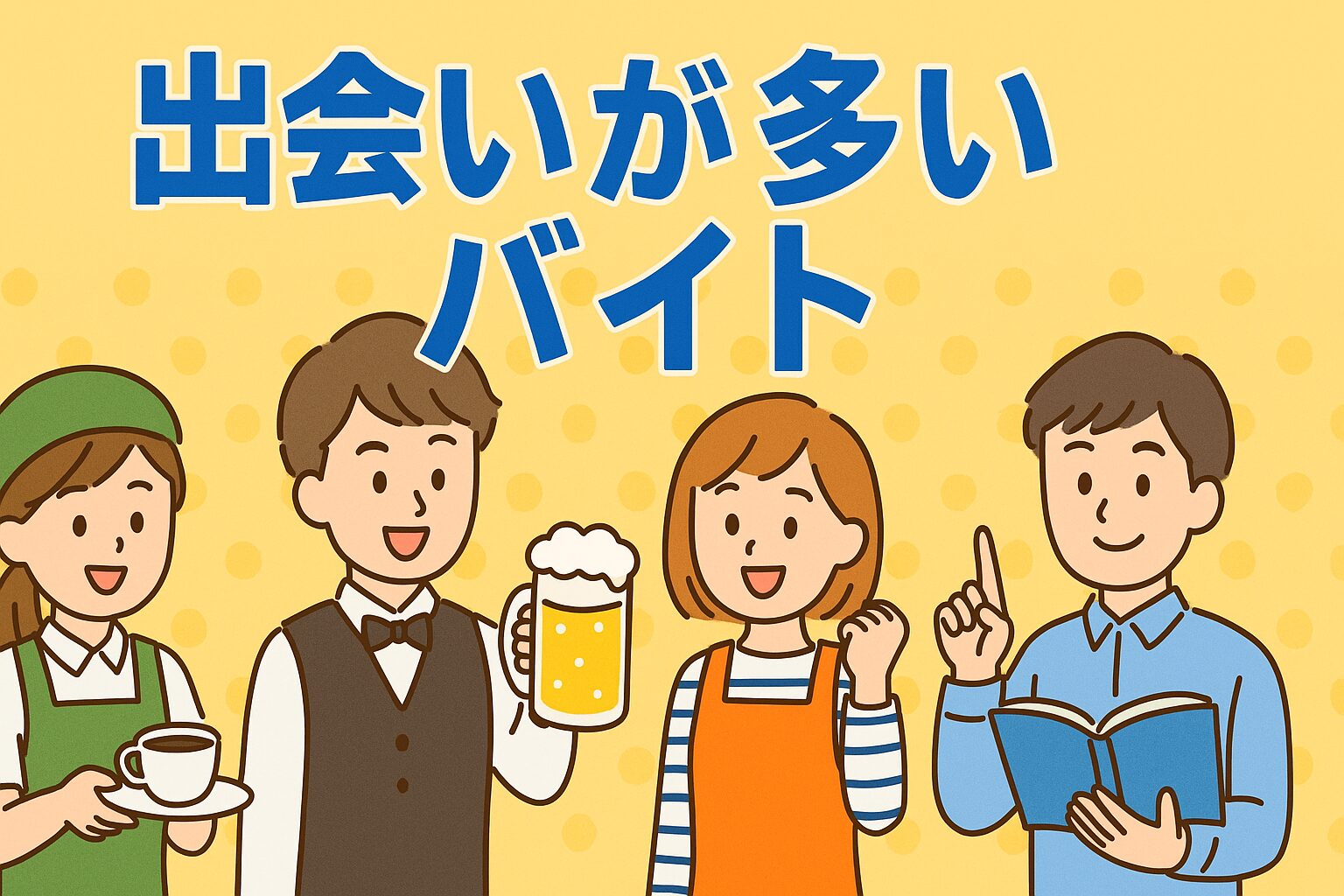 出会いが多いバイト