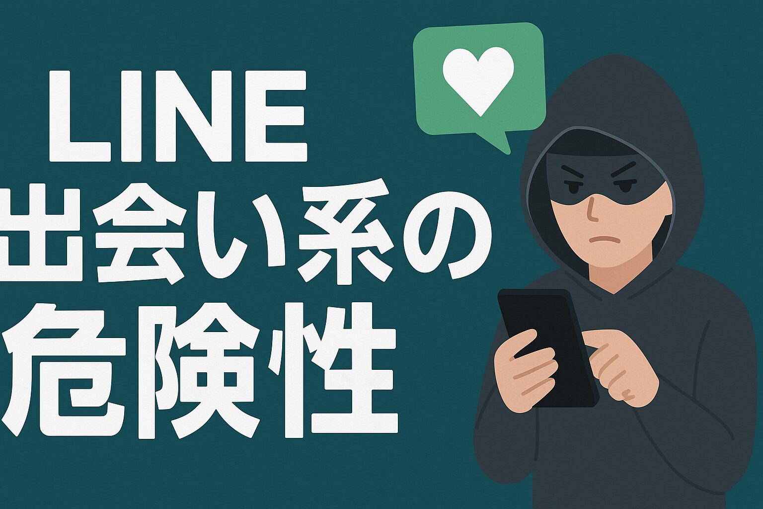 LINE-出会い系の危険性