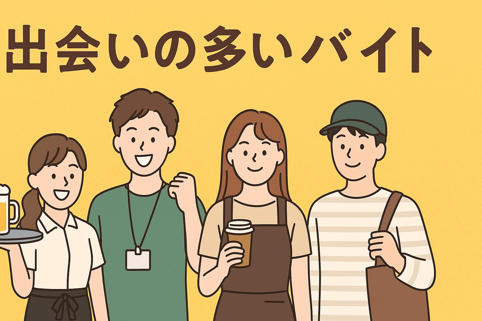 出会いの多いバイト