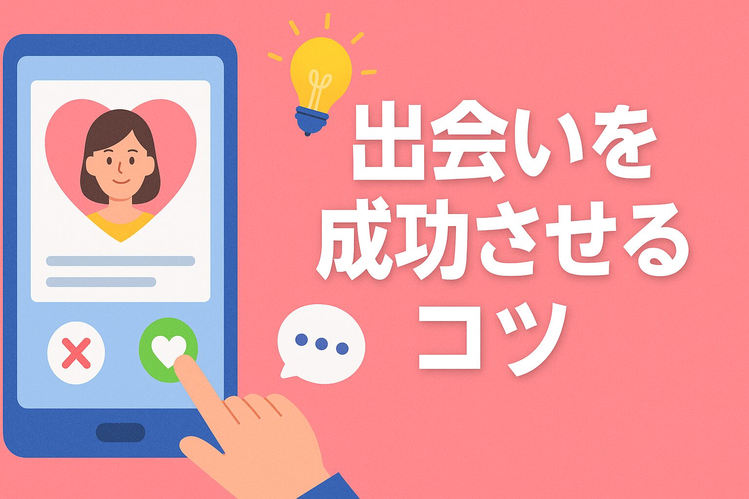 出会いを成功させるコツ