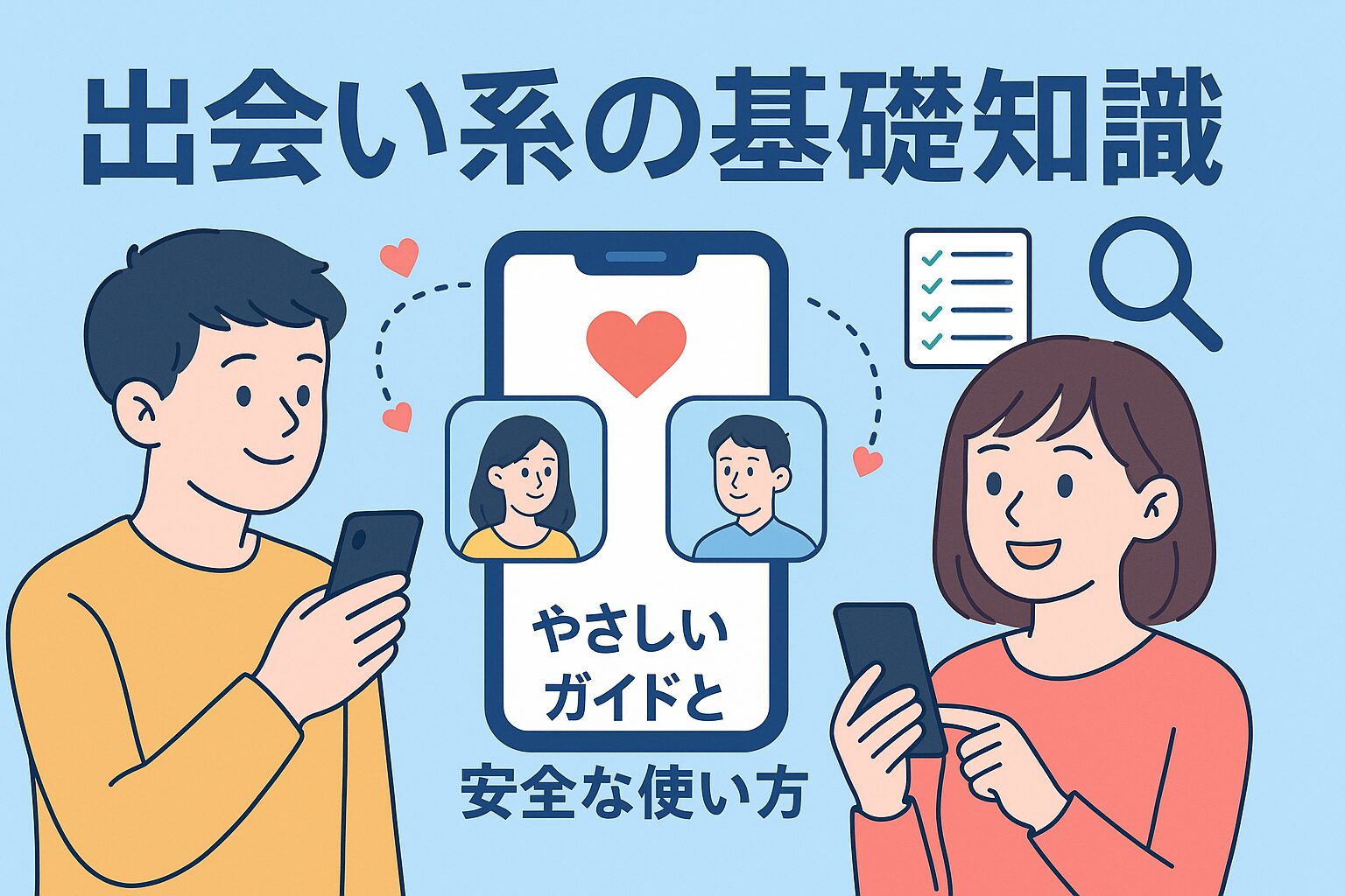 出会い系の基礎知識-やさしいガイドと安全な使い方