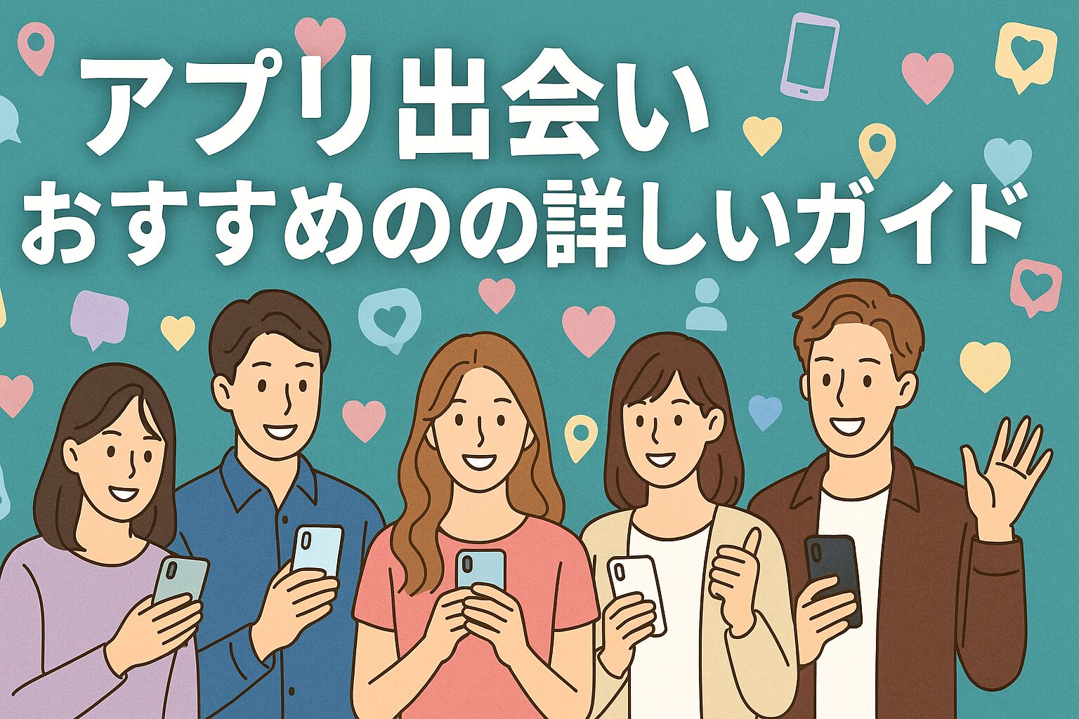 アプリ出会い-おすすめの詳しいガイド