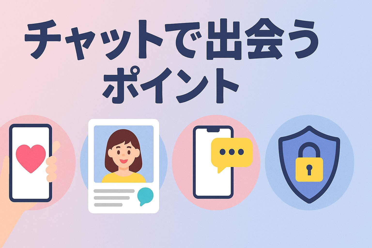 チャットで出会うポイント