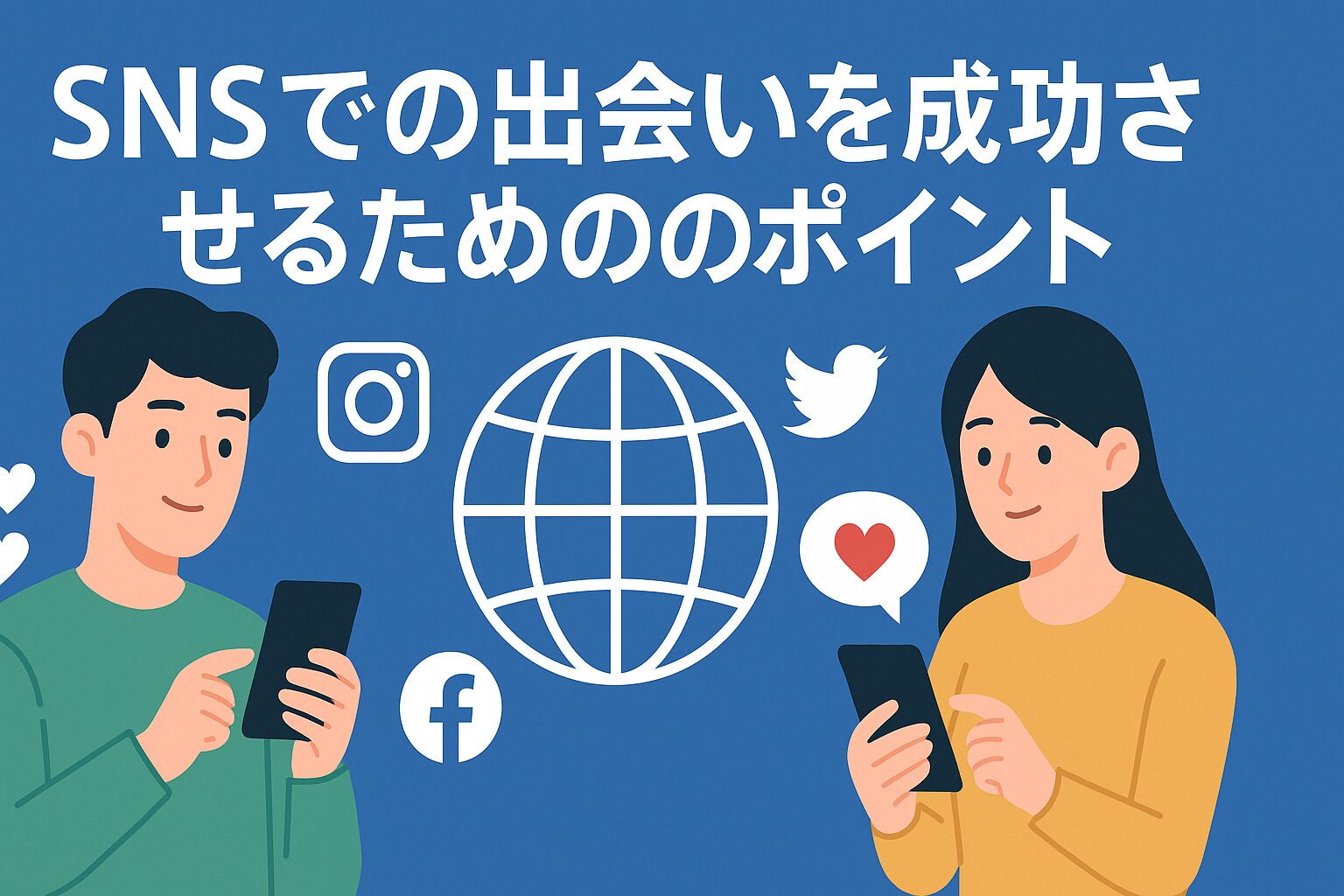 SNSでの出会いを成功させるためのポイント