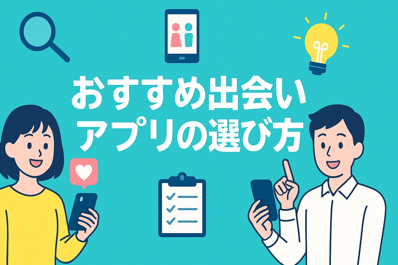 おすすめ出会い-アプリの選び方
