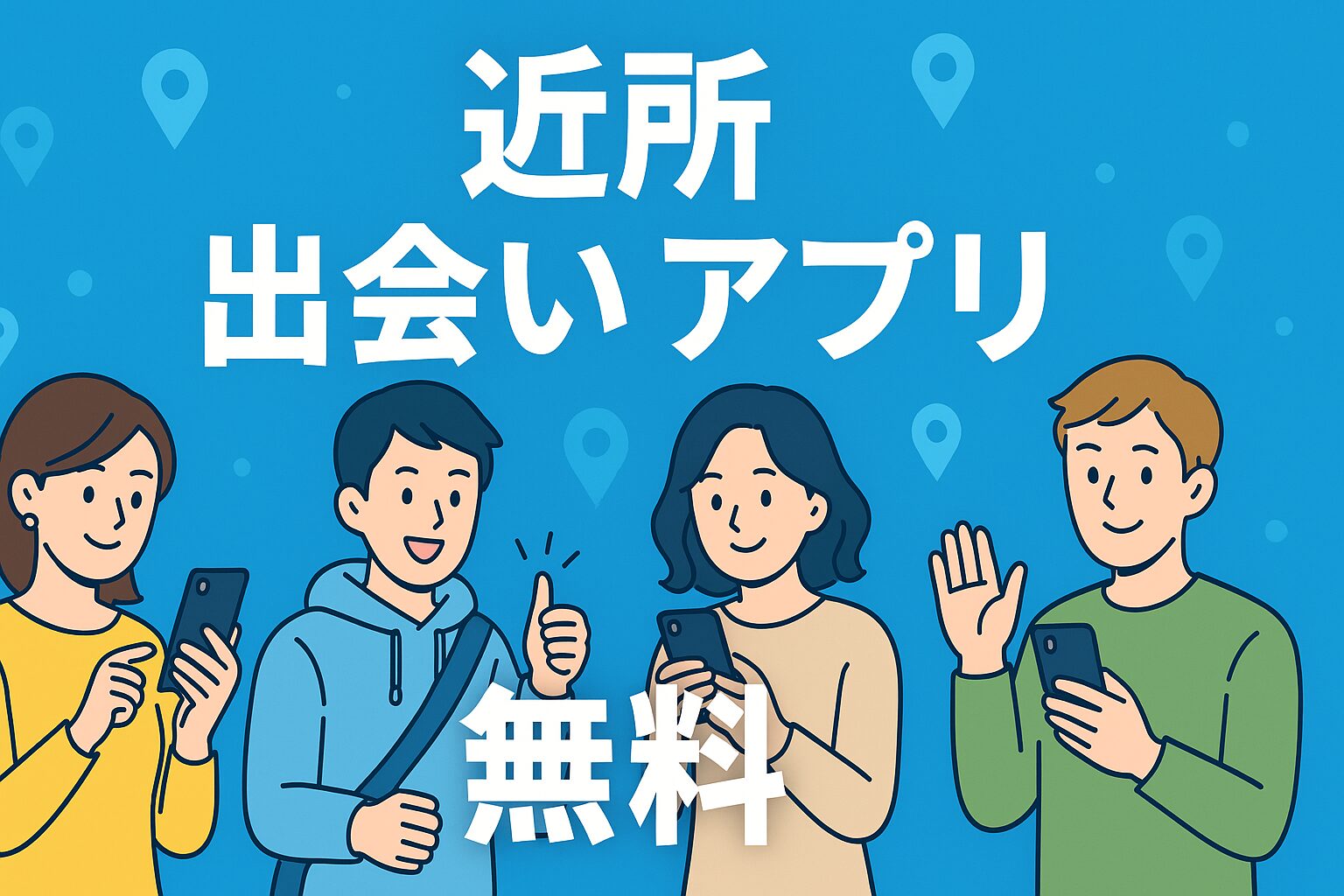 近所出会いアプリ無料
